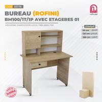 Bureau Melamine ROFINI (L100/H125/P55cm)(sonoma)