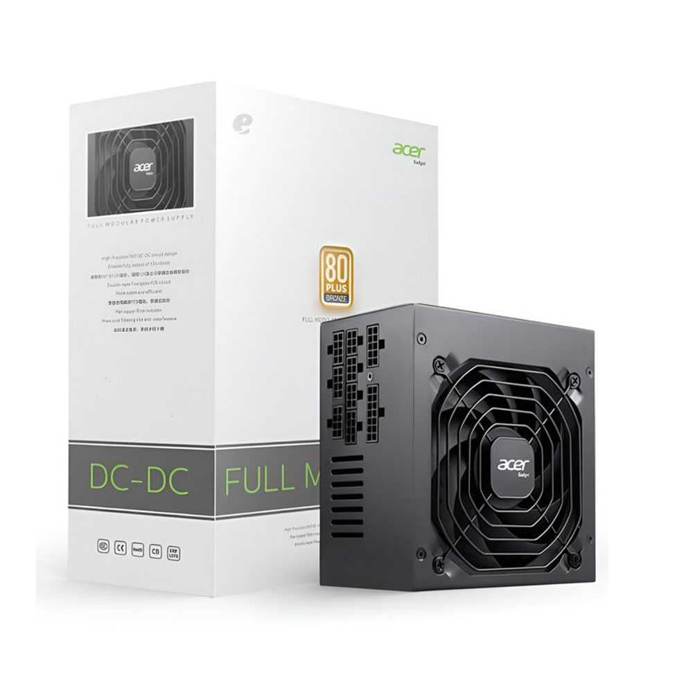 Alimentation Gaming acer 750w black bronze