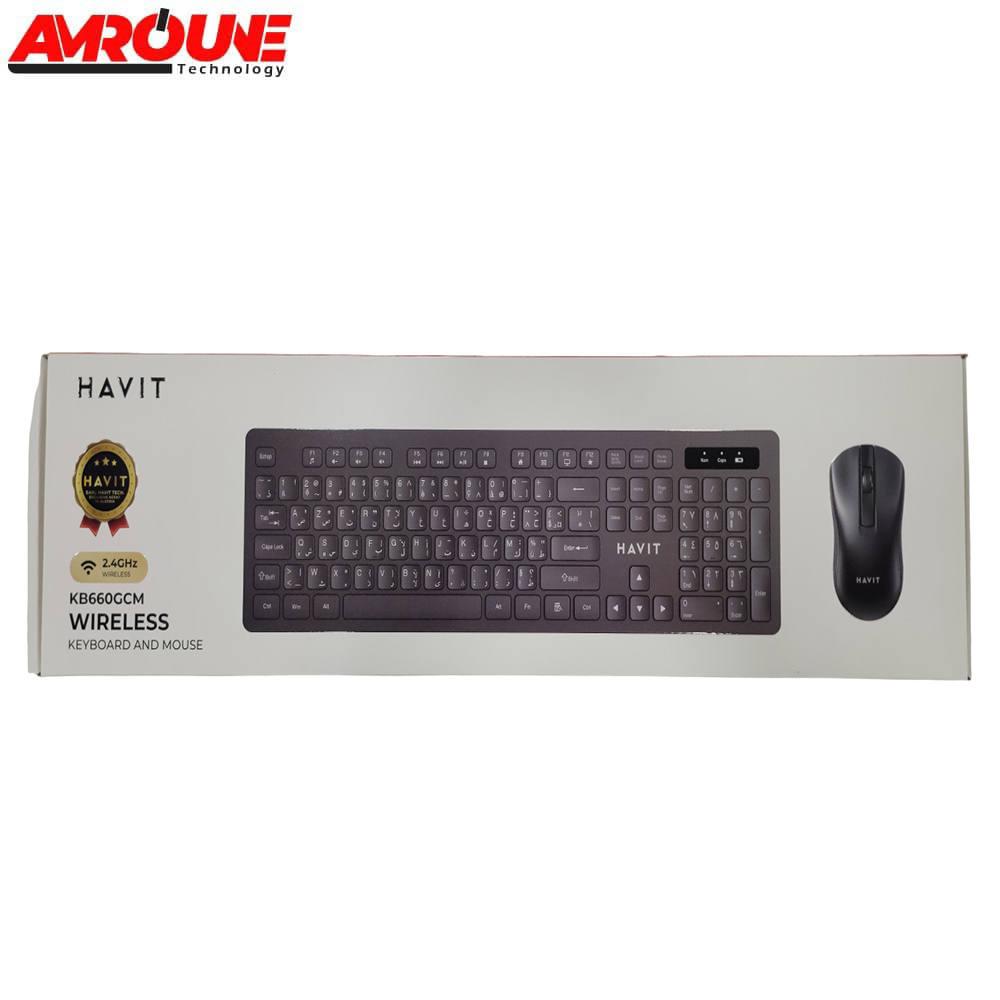 CLAVIER SOURIS S/F HAVIT KB660GCM