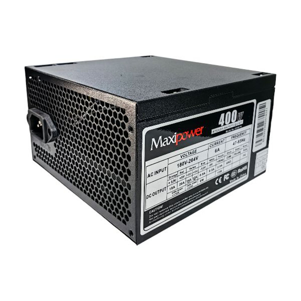 ALIMENTATION MAXIPOWER 400W AVEC VENTILO +6PIN