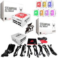 Alimentation First Player STEAM PUNK SERIES SLIVER FULL MODULAR 650W PS-650AX