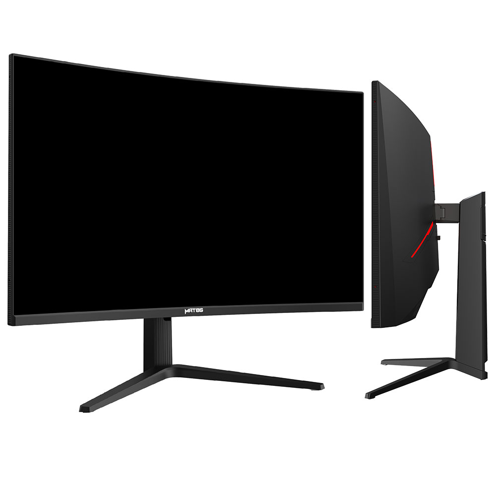 ECRAN GAMING Curved 32“ Matos CYBORG MSG32V 165 Hz 1ms VA Panel QHD AMD FreeSync Audio speakers , Headset support, cable management and an adjustable stand