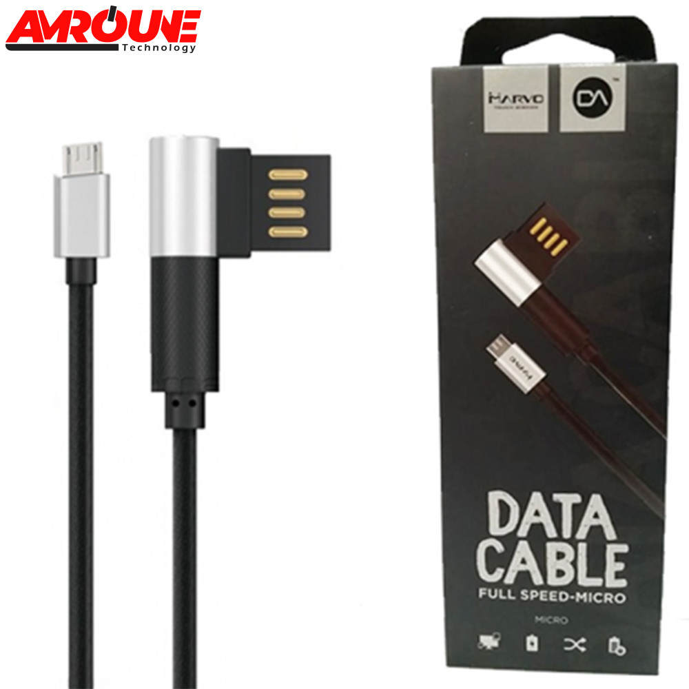 Cable MARVO DA DT0012MSY 90° Android Micro (Im)