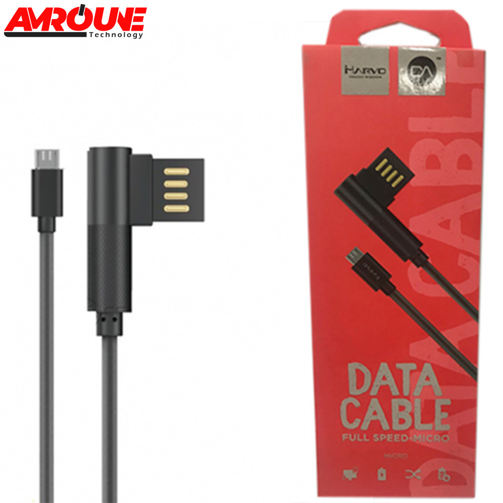 Cable MARVO DA DT0012MGY 90° Android Micro (Im)