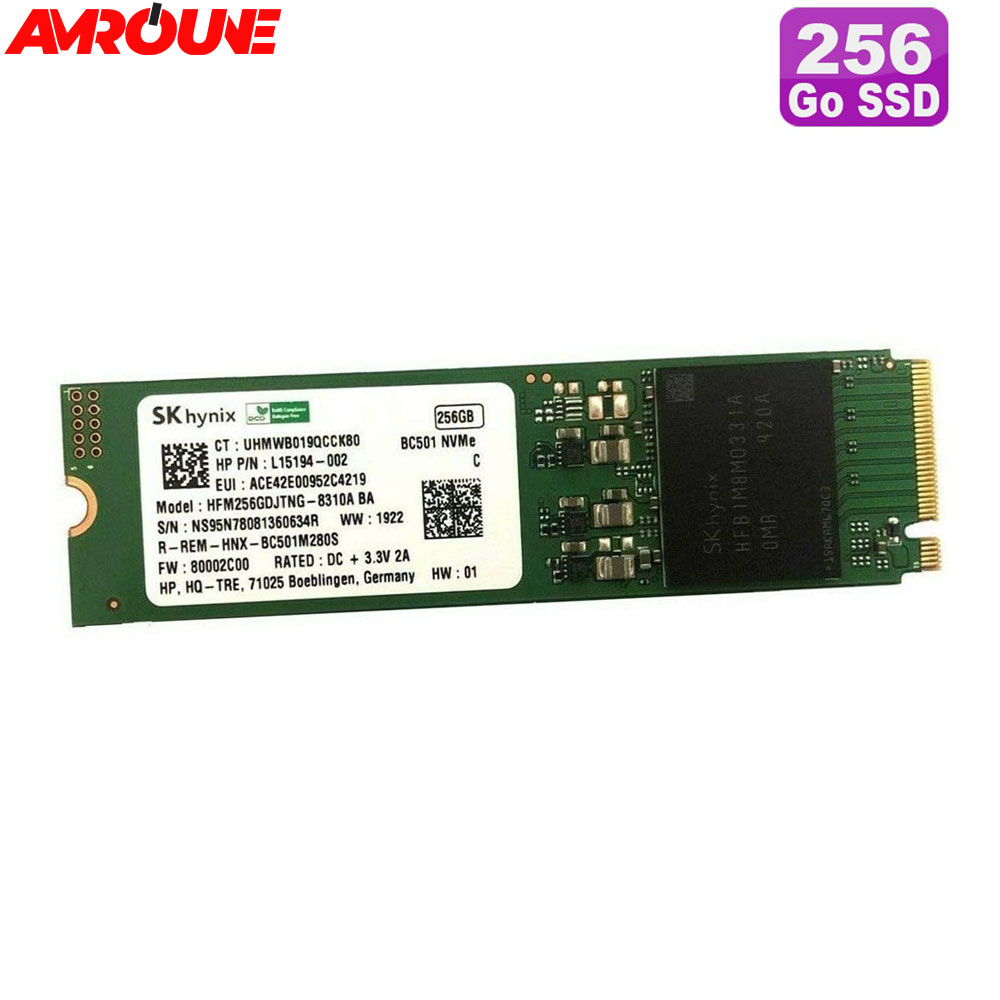 DISQUE SSD NVME 256GB ( pull outed )