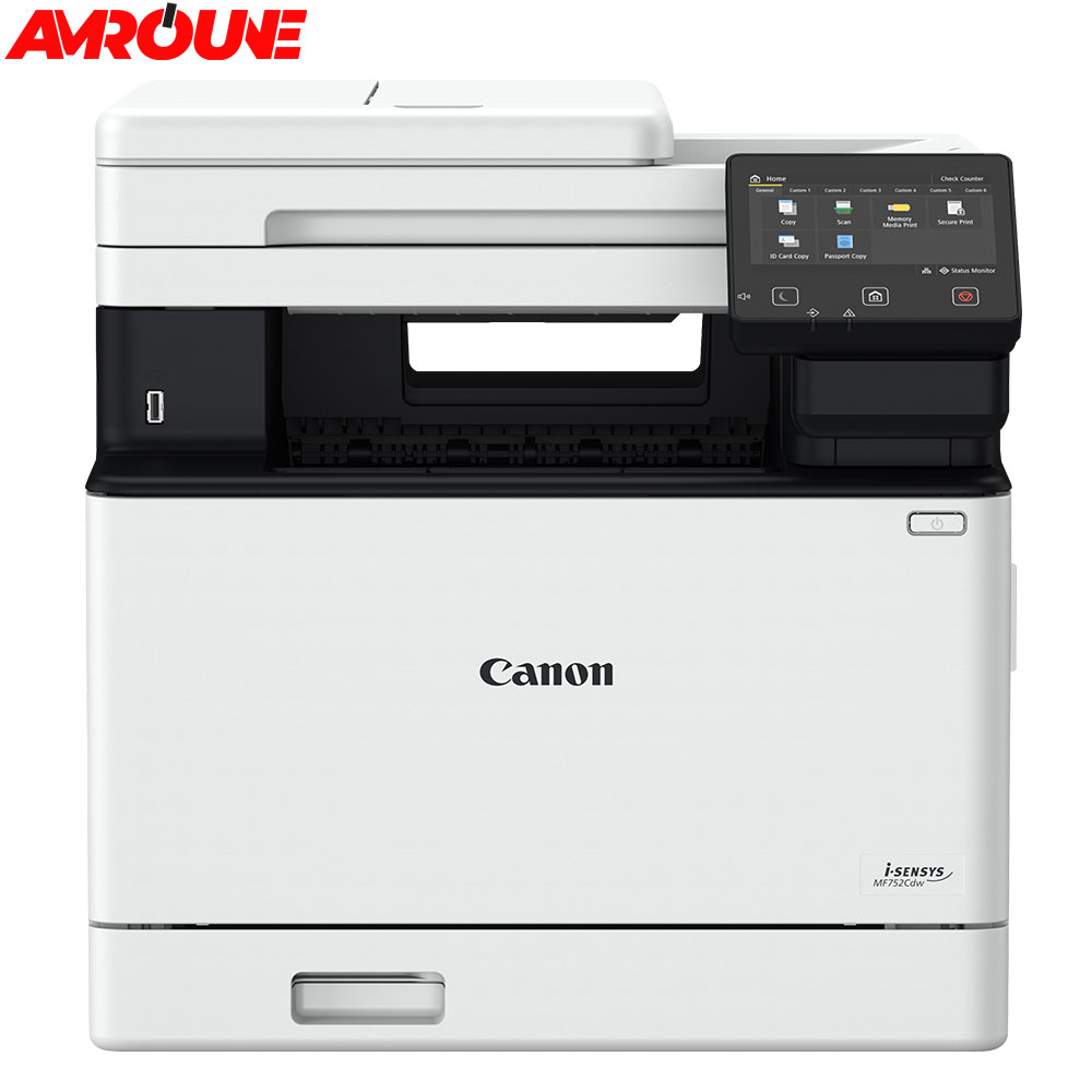 Imprimante MF Canon Laser Couleur MF752CDw A4 jusqu'à 33 ppm USB 2.0, Gigabit LAN, Wi-Fi(n), hôte USB