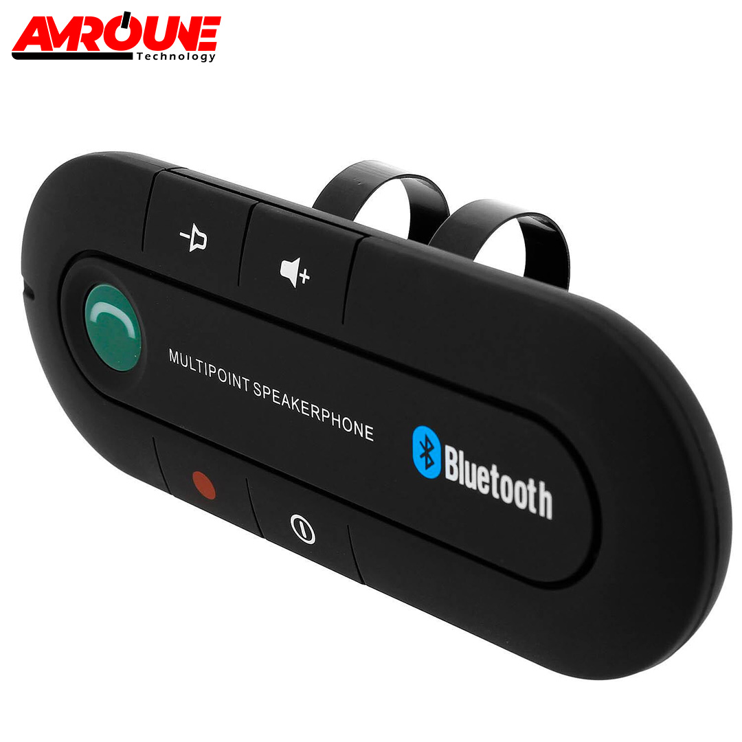 Bluetooth V4.1 BT850 pare-Soleil de Voiture Mains Libres Kit Transmetteur FM MP3