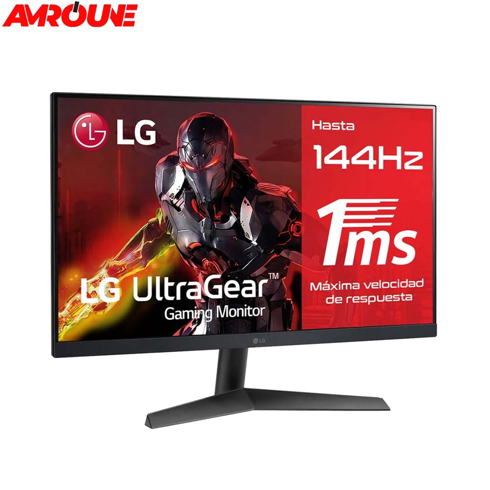 Ecran LG ultragear 24GN53A 24 pouces FHD 144Hz dalle TN 16:9 ème 1ms HDMI DisplayPort sortie casque