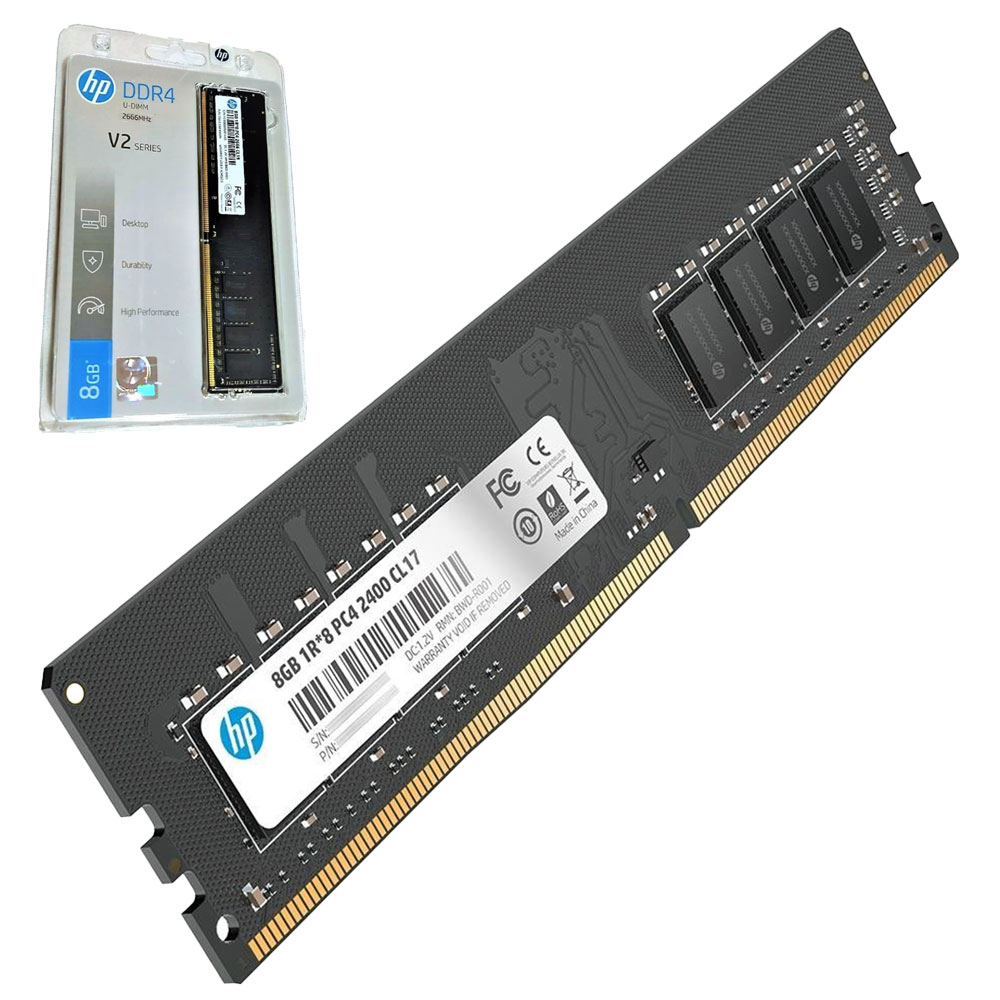 RAM-DDR4 8GB 2400MHZ PC4 HP V2 SERIES CL22