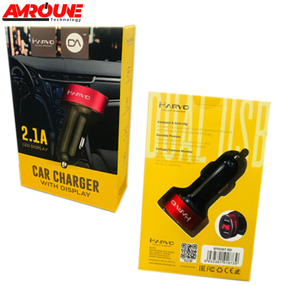 chargeur Auto MARVO DA DT0107RD (Im)