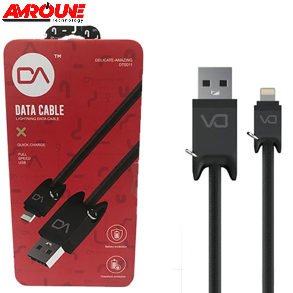 Cable MARVO DA DT0011ABK Iphone lightning Box Métal (Im)