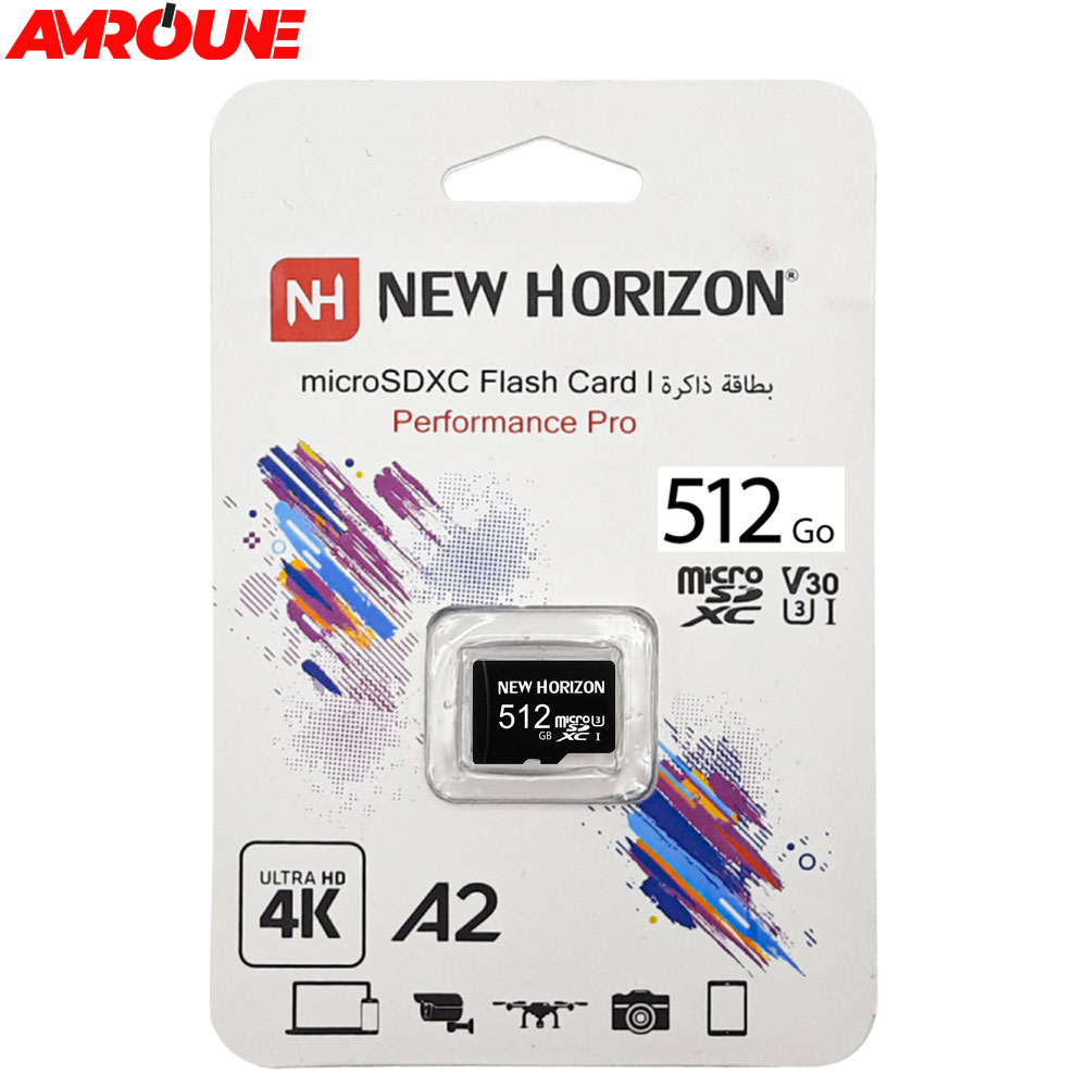 CARTE MEMOIRE Micro SD 512 Go NH CLASS 10