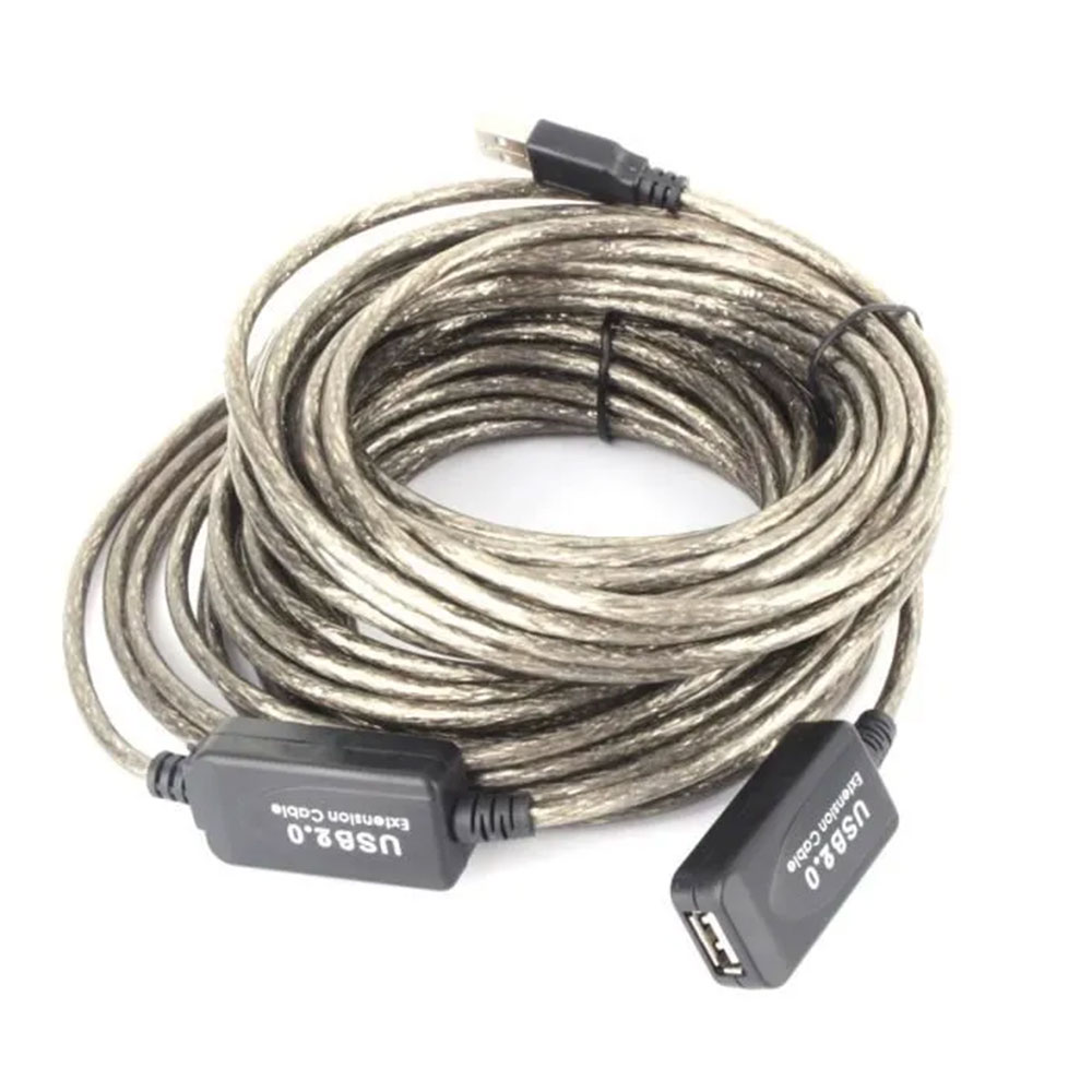 CABLE EXTENSION USB 20M AVEC FILTRE