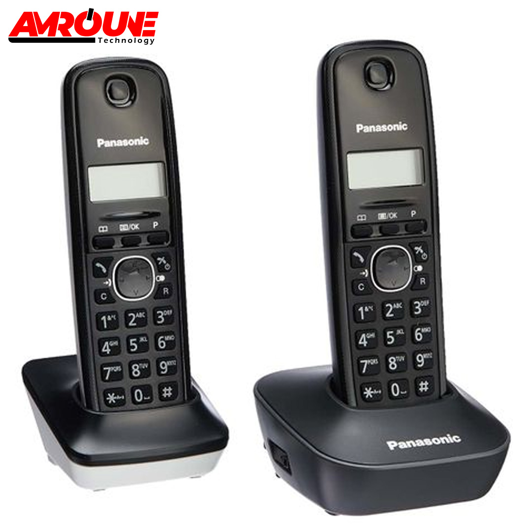 Téléphone Panasonic Sans Fil Double Combinee KX-TG1612