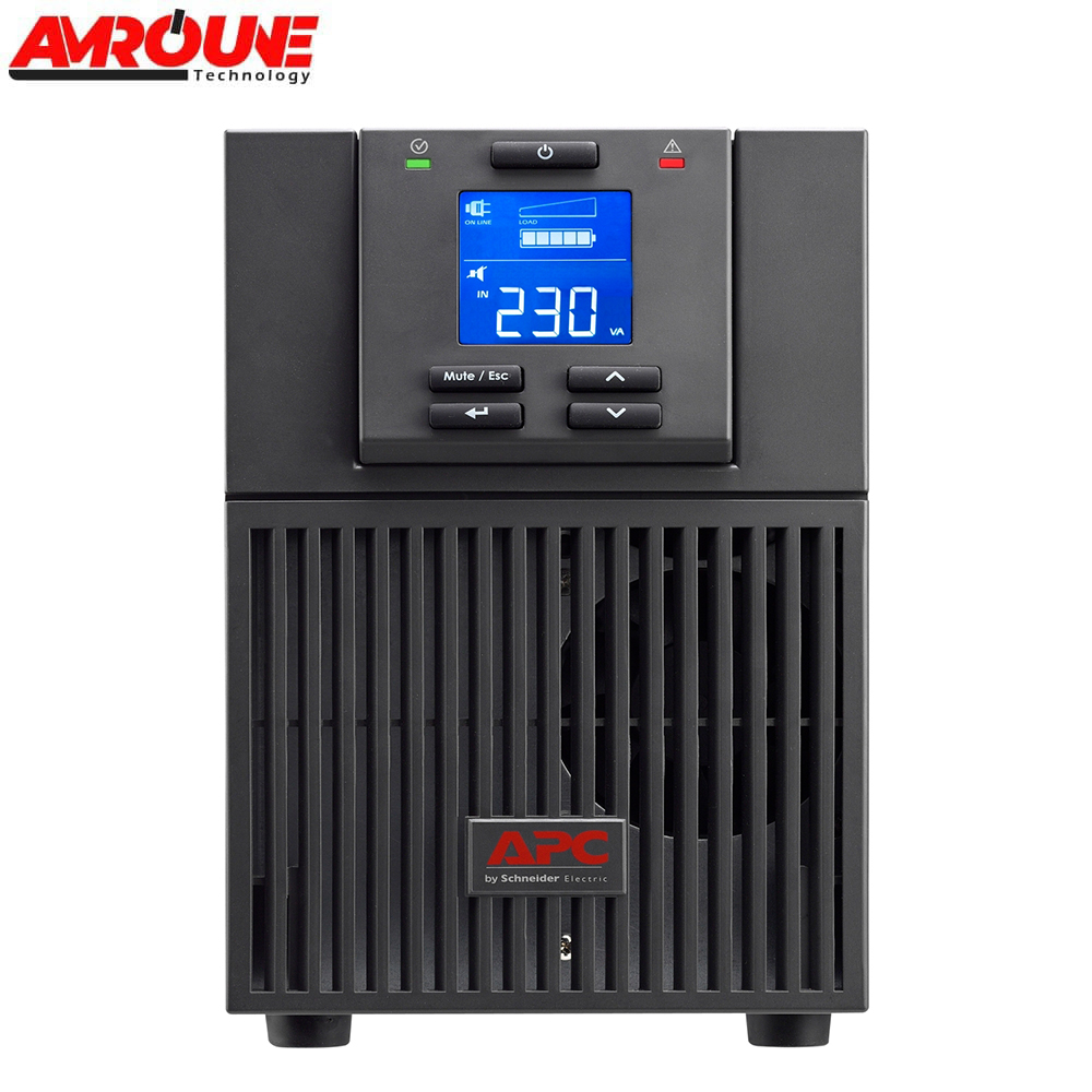 Onduleur APC SRV2KRI 2Kva 1600w 4 Sorties Rackable On-Line 1Fan RS232 USB