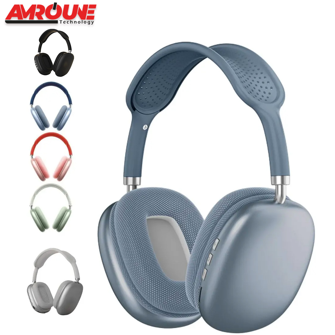 Casque sans fil Bluetooth P9- support carte memoire