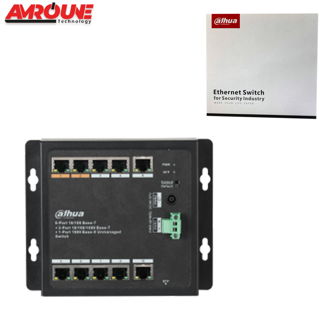 SWITCH DAHUA PFS3111-8ET-96F 11-Port Switch with 8-Port PoE