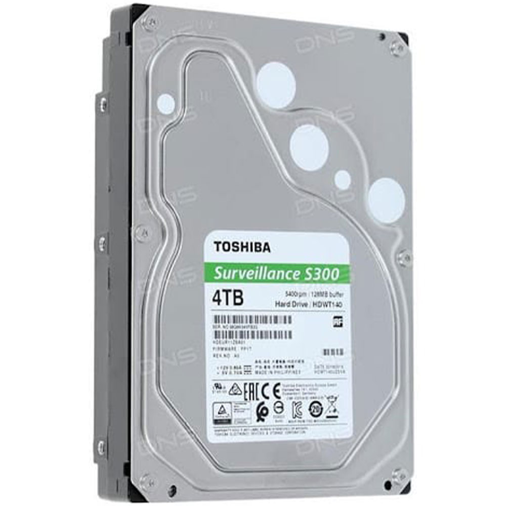 DISQUE DUR 3.5" 4TB TOSHIBA SATA VIDEO SURVEILLANCE NEW