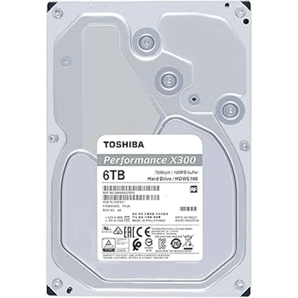 DISQUE DUR 3.5" 6TB TOSHIBA SATA VIDEO SURVEILLANCE NEW