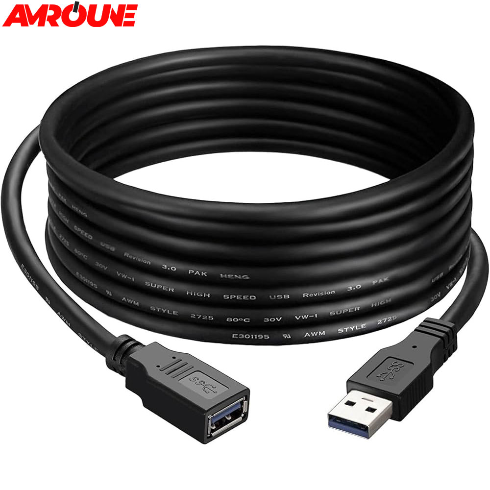 CABLE EXTENSION USB V2.0 10M