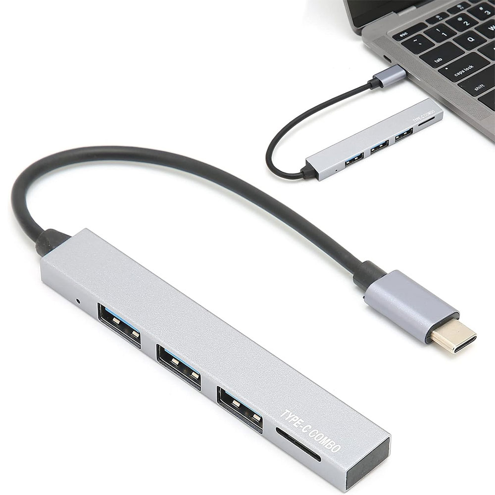 Adaptateur TYPE C TO USB + HUB 4port