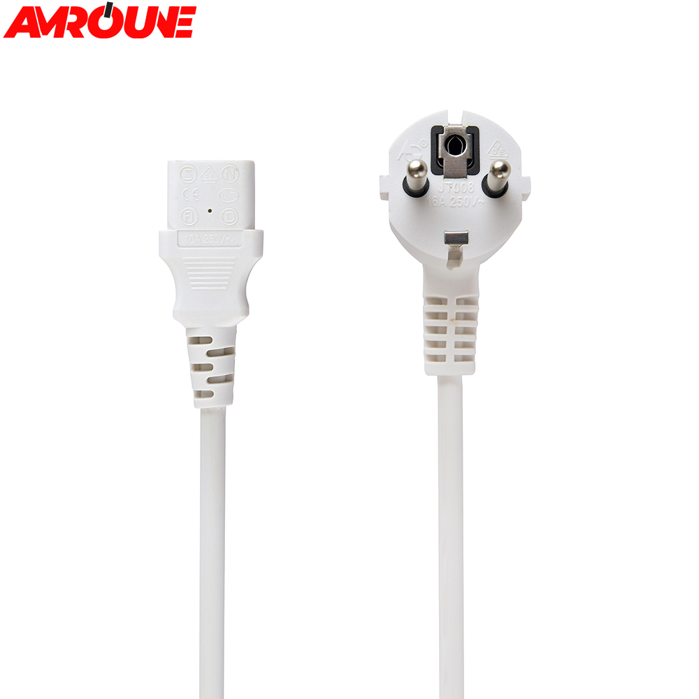 CABLE ALIMENTATION 1.5M 1MM BLANC