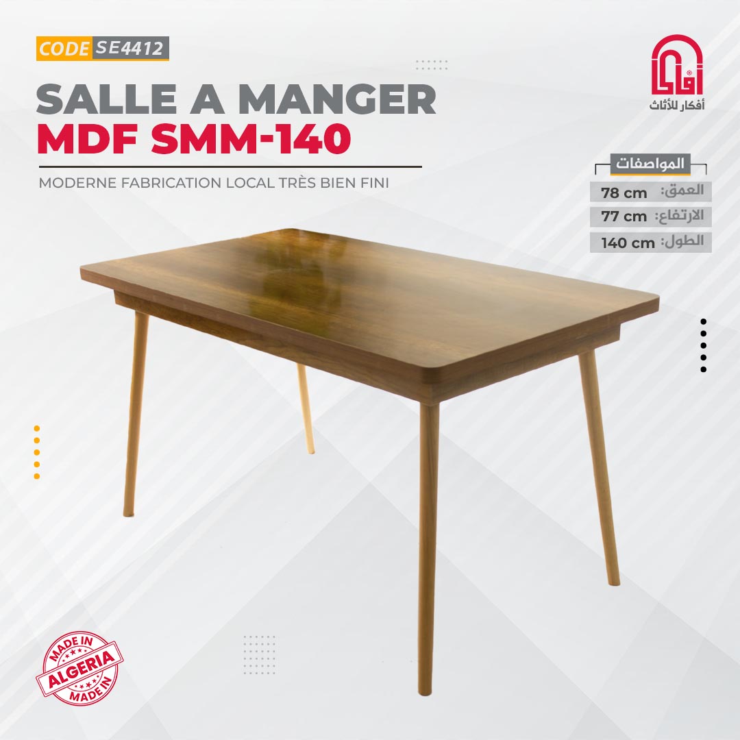 Salle a Manger MDF SMM-140(L140/P78/H77)