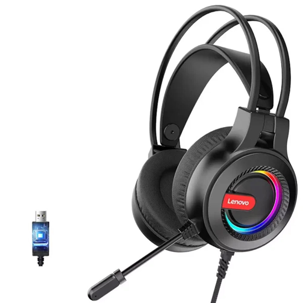 CASQUE GAMING LENOVO ORIGINAL G80-B USB RGB