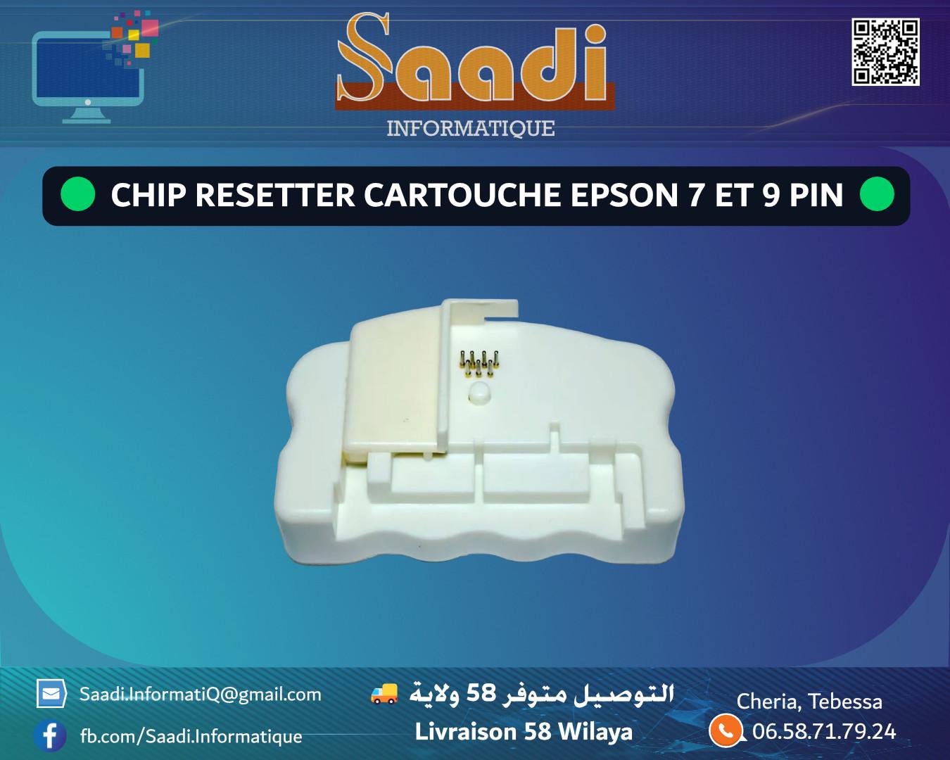 CHIP RESETTER POUR CARTOUCHE EPSON 7 ET 9 PIN