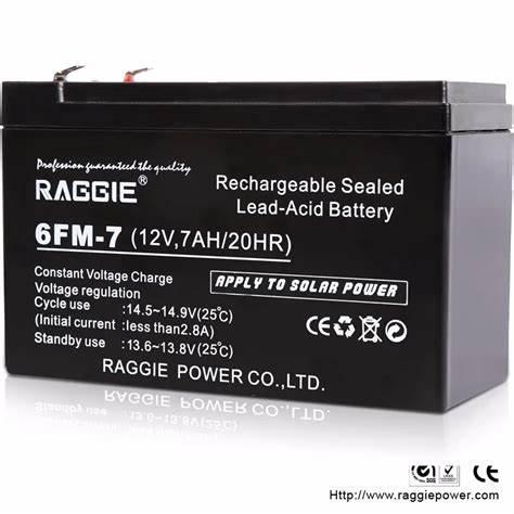 BATTERIE  ONDULEUR RAGGIE 12V/7A