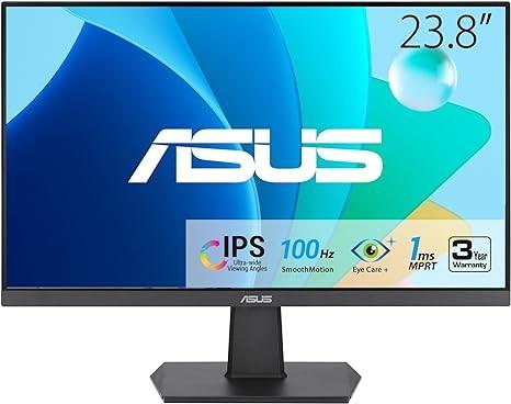 ECRAN ASUS VA24EHF 24" IPS, Full HD 100Hz 1ms Adaptive-Sync