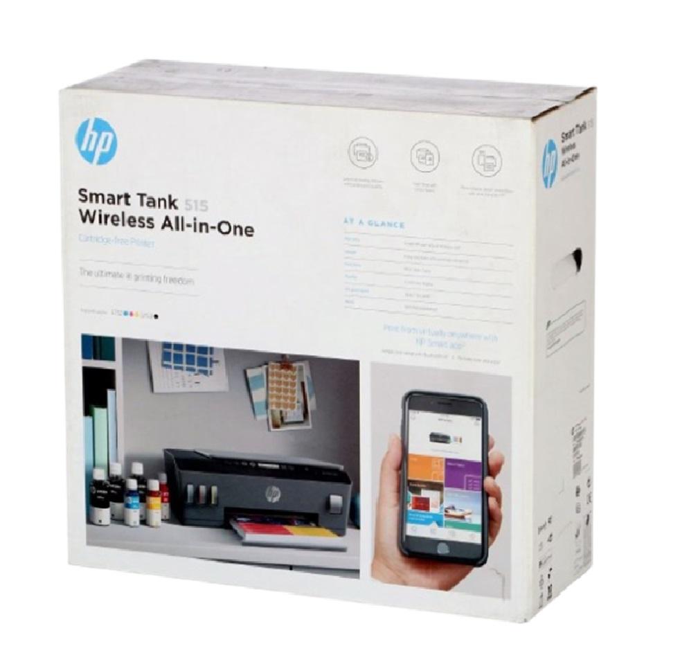 IMPRIMANTE HP SMART TANK 515 JET D'ENCRE MULTIFONCTIONS RESERVOIR +WIFI