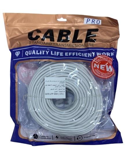 CABLE RESEAU UTP CAT6 30M (172)