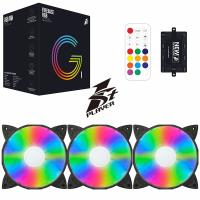 Ventilateur First Player RGB COMBO G1 (3 ventillo+HUB+commande)