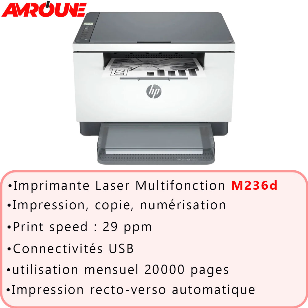 IMPRIMANTE MF HP LASER MONOCHROME M236D