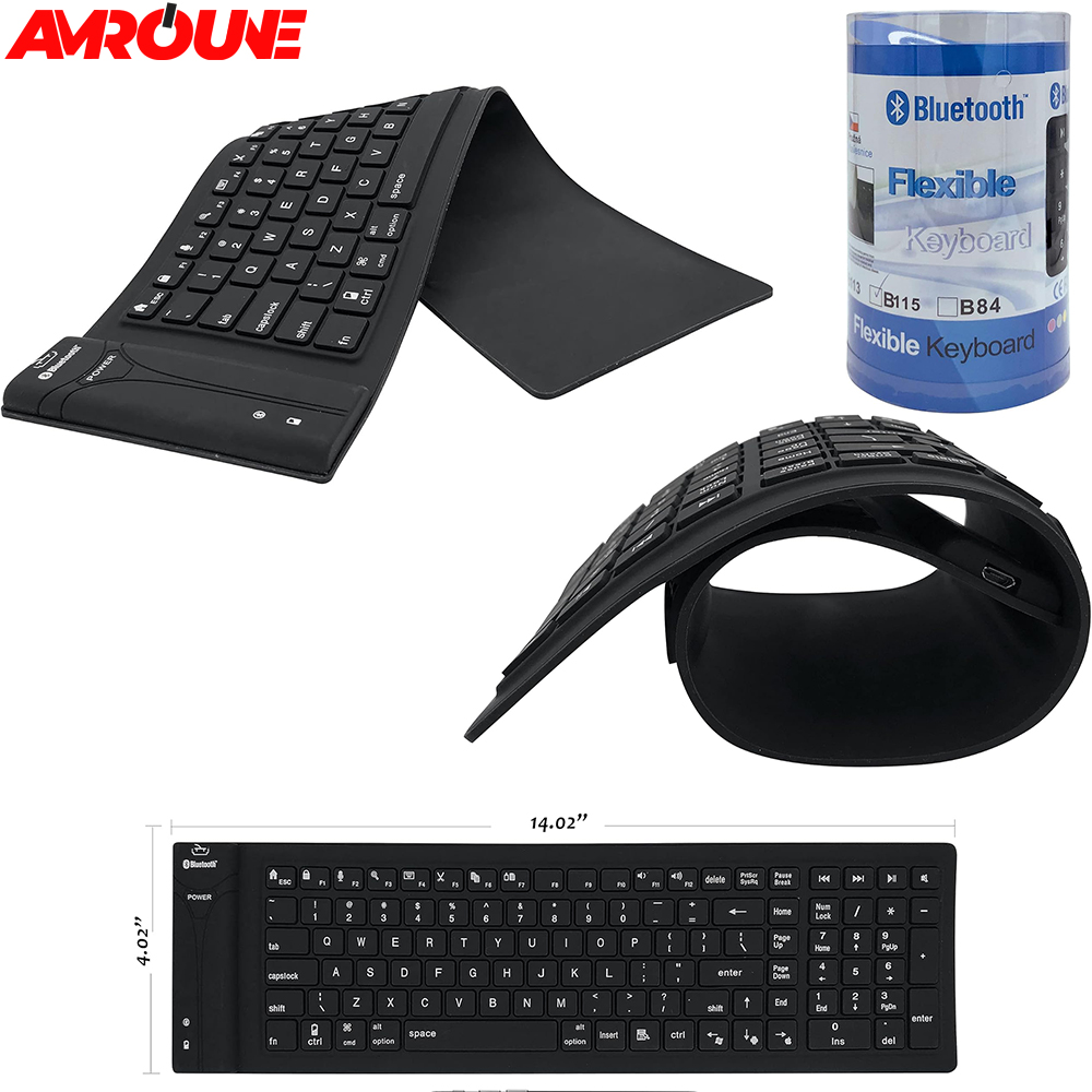 Clavier Flexible Bluetooth B115 (D)