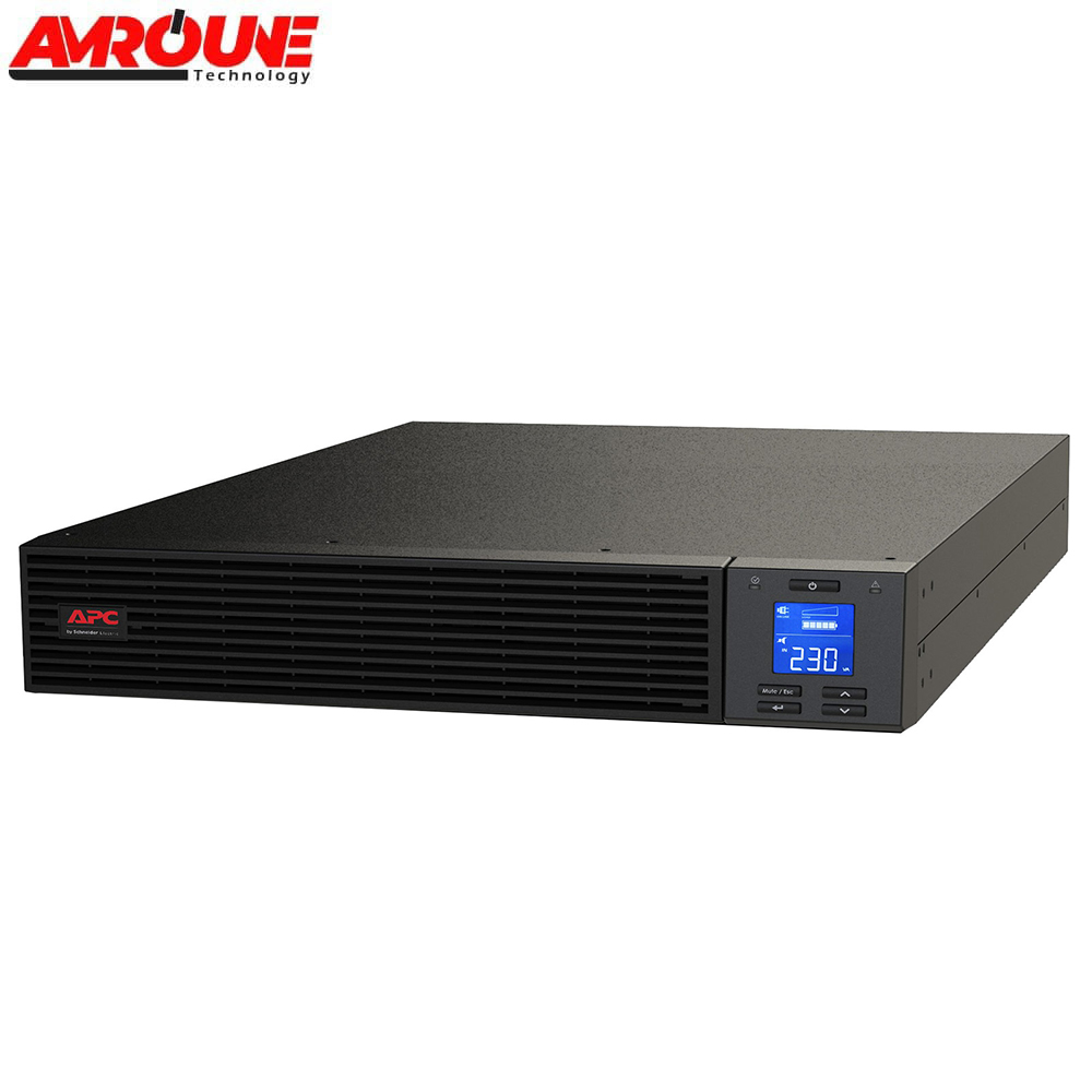 Onduleur APC SRV3KRI 3Kva/2U 2400w (6+1) Sorties Rackable On-Line 2Fan RS232 USB