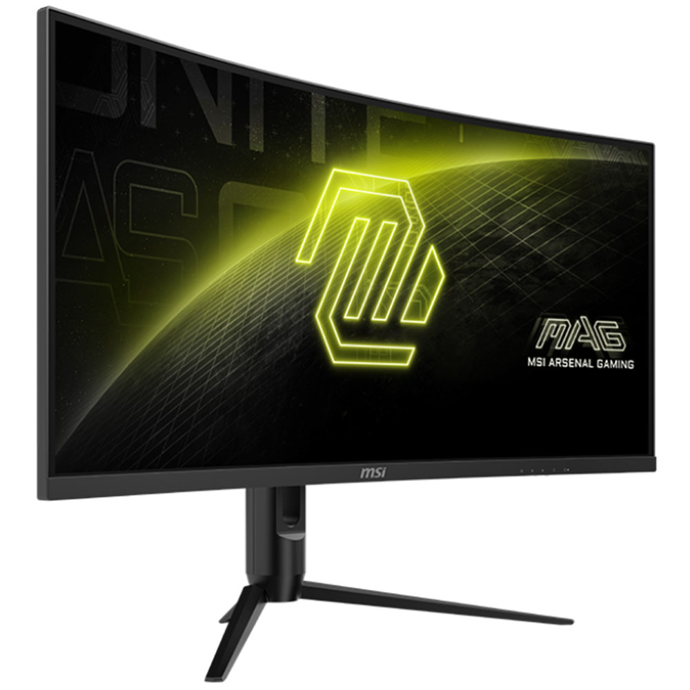 Ecran MSI 34" 342CQR E2 UltraWide WQHD - 3440 x 1440 pixels - 1 ms (MPRT) - Format 21/9 - Dalle VA incurvée - 120 Hz - HDMI/DisplayPort/USB-C - Haut-parleurs - Black