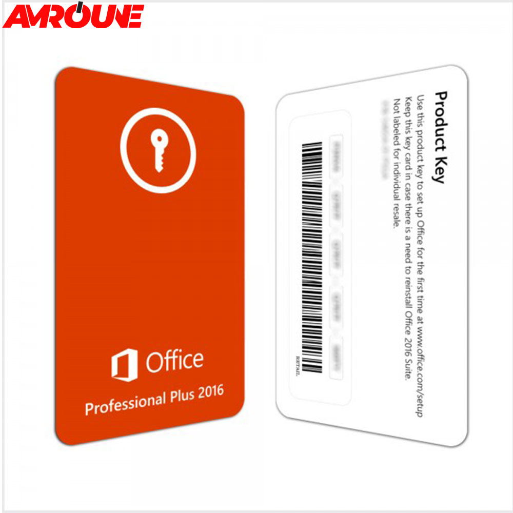 OFFICE 2016 PRO PLUS COLOR CARTE