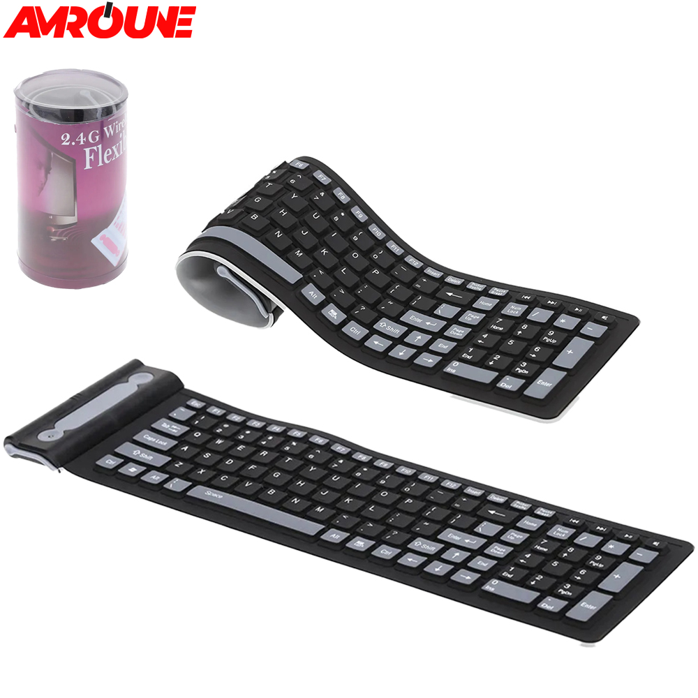 Clavier Flexible SANS FILS 2.4G (D)