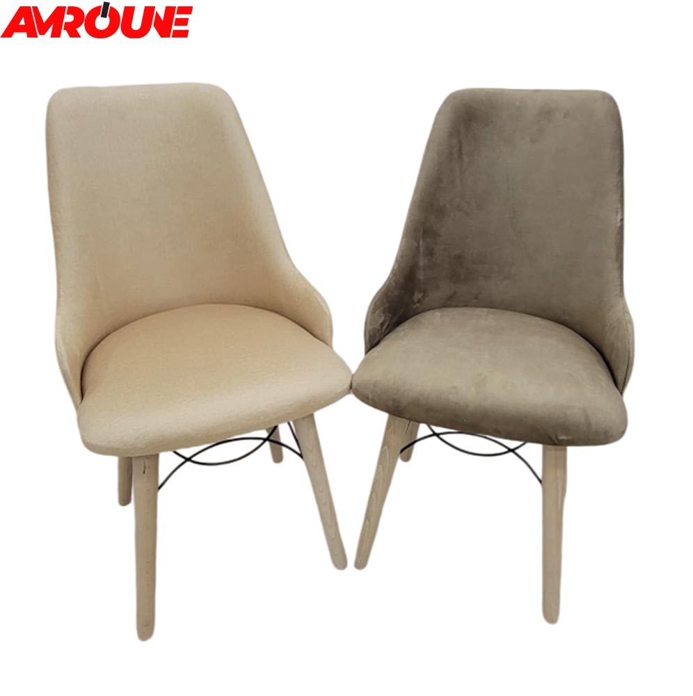 Chaise Capitonné CC-01 Pied Bois Atre GM (Chaises Salle a Manger)