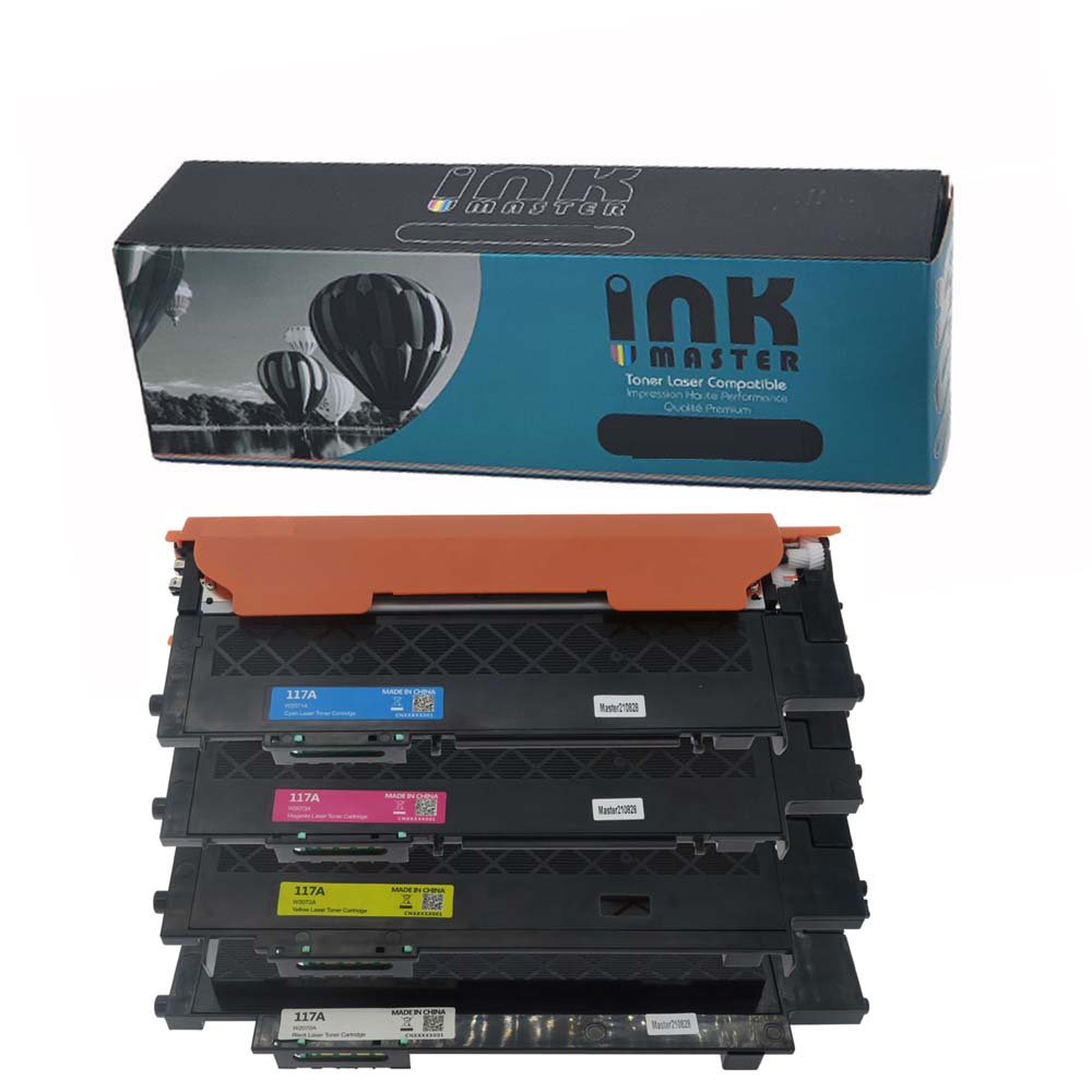 PACK TONER C-117A(W2070A/W2071A/W2072A/W2073A)/1K HP Color Laser MFP
178/179nw/nwg/fnw/fwg series 150a/nw