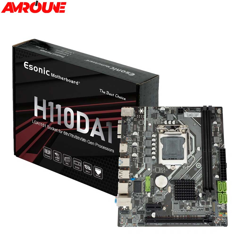 CARTE MERE H110MH ESONIC DDR4 ( suport 6em 7em 8em 9em )