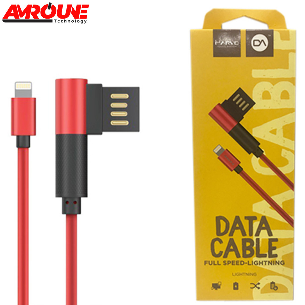 Cable MARVO DA DT0012ARD 90° Iphone lightning (Im)