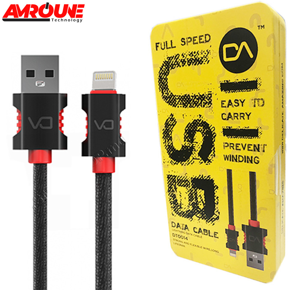 Cable MARVO DA DT0014ABK Iphone lightning Box Métal (Im)