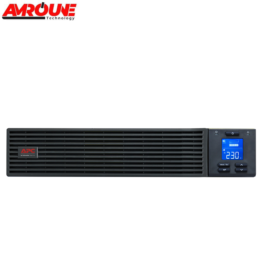 Onduleur APC SRV1KRI 1Kva 800w 3 Sorties Rackable On-Line RS232 USB