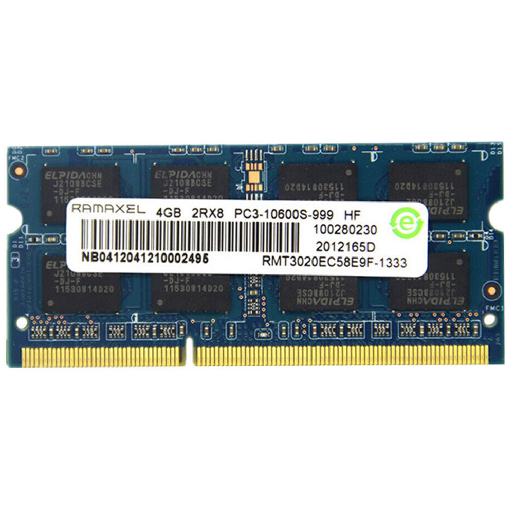 RAM-DDR3 4G LAPTOP RAMAXEL PC3 1333