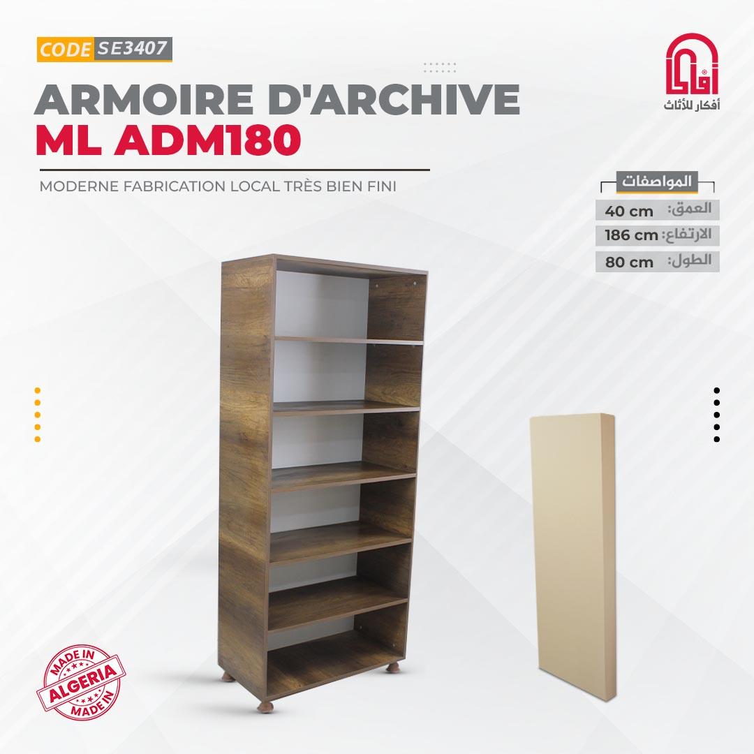 Armoire D'archive ADM (L80/H186/P40cm)